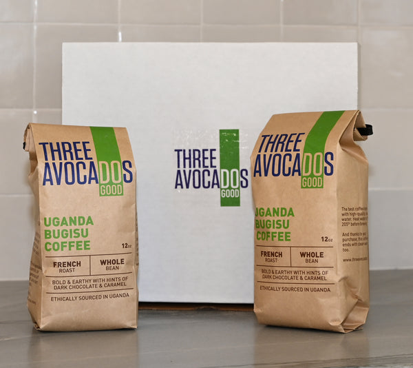 a picture of organic coffee from Uganda 